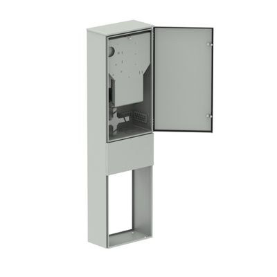 Plaque d'acier laminée à froid IP65 Armoire de télécommunication extérieure pour la distribution de fibres optiques de densité ODF