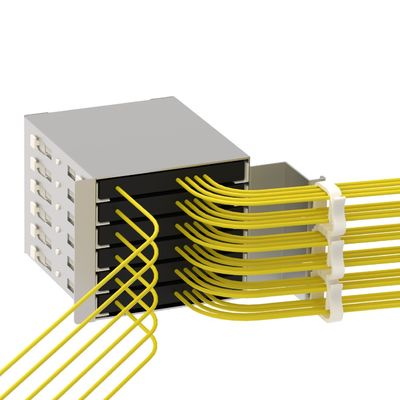FTTX SMC Armoires de distribution de fibres optiques 576 Noyaux pour les besoins du client