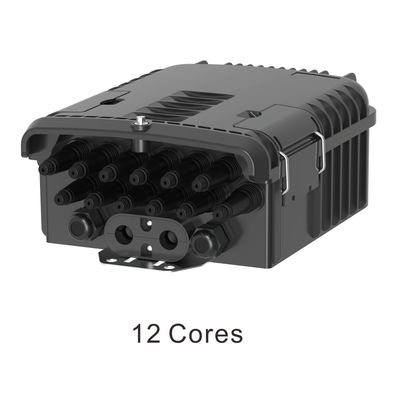 PC ABS 16 cœurs FTTH boîte de bornes à fibres optiques pour le mur et le poteau de montage en extérieur