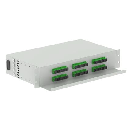 48 ports SC APC 19 pouces cadre de distribution optique pour le réseau FTTH Infrastructure 5