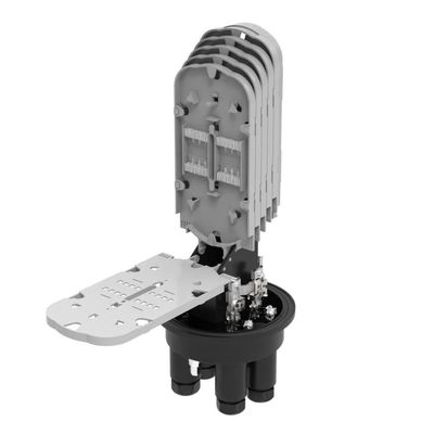 Boîte de jonction de fermeture de jonction de fibre optique à 288 cœurs pour des applications FTTX polyvalentes
