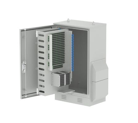 Armoire de distribution en fibres inoxydables extérieures FTTX avec série GEN III