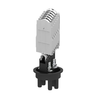 Couverture commune de câble de fermeture par splice en fibre optique à 192 cœurs noirs pour les projets FTTH en réseau