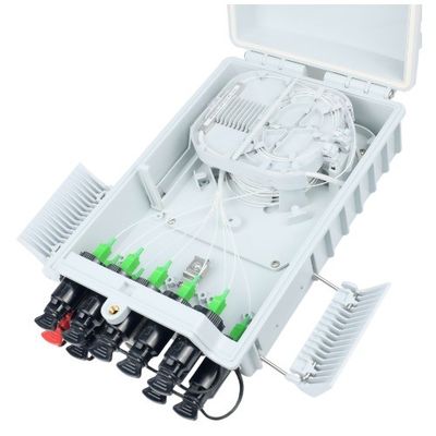 Distribution de fibres pré-connectées en extérieur FTTH 16 cœurs Splitters Terminal Optique Box