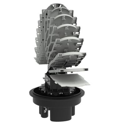 384 Fermeture conjointe du câble de fusion de fusion pour le réseau FTTH de boîtes de jonction en fibre optique