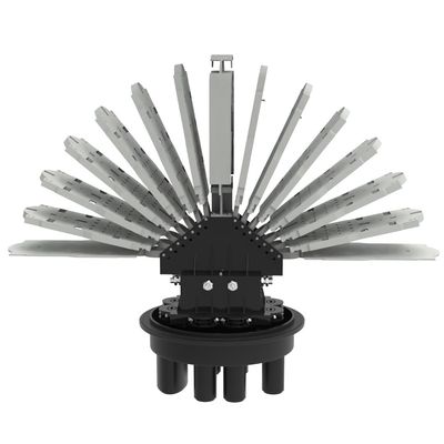 384 Fermeture conjointe du câble de fusion de fusion pour le réseau FTTH de boîtes de jonction en fibre optique