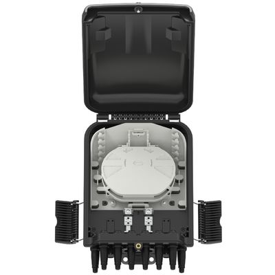 Boîte de distribution à fibres optiques à 8 ports montée sur le mur ou le pôle pour le réseau FTTX IP65 extérieur