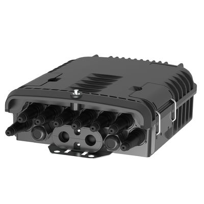 Boîte de distribution à fibres optiques à 8 ports montée sur le mur ou le pôle pour le réseau FTTX IP65 extérieur