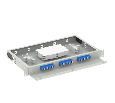 Meilleur cadre de distribution optique LC UPC de 19 pouces 24 ports pour les réseaux réseau et FTTH