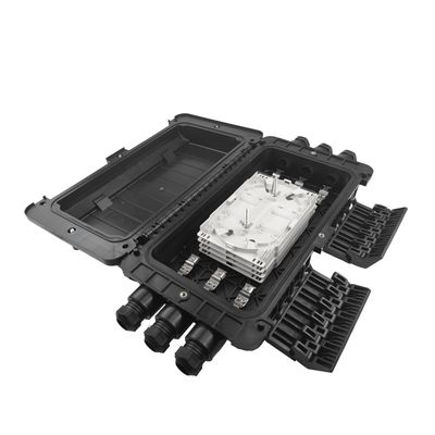 96 Noyaux Réseau FTTH imperméable à l'eau Terminal d'accès au câble à fibre optique Fermeture avec 5 temps