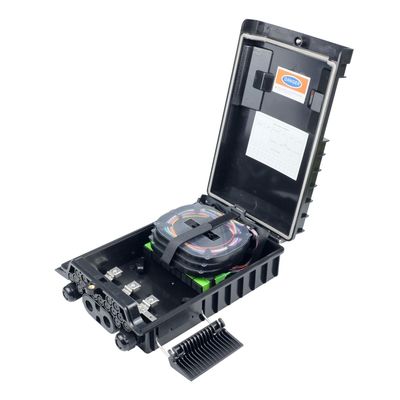 Boîte de terminaison en fibre optique de connecteur SC pour l'accès extérieur IP65 au poteau mural