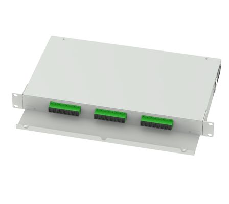 Réseau ODN Meilleur SC APC 24 ports 19 pouces Cadre de distribution optique pour le réseau FTTX