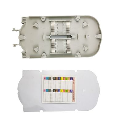 24 plateau de fermeture de la distribution de l'épissure en fibre optique pour les réseaux FTTX dans le réseau ODN