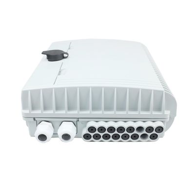 Boîte de terminaison à fibres optiques pour la distribution de réseaux extérieurs FTTH