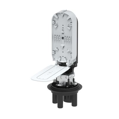 Boîte de fermeture commune de câble de fusion de 96 noyaux pour fermeture de splice en fibre optique noire