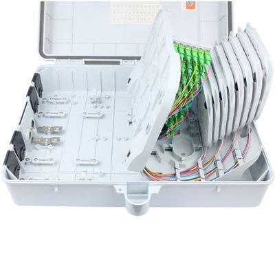 16 boîtes de terminaison de boîtes à fibres optiques pour réseau de taille 420x320x130 mm