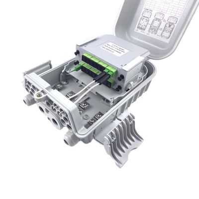 16 ports FTTH boîtes de terminaison en fibre optique IP65