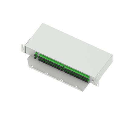 19 pouces de fibre optique Splitter Patchpanel sous-ODF swing type APC SC fibre optique pour ODN FTTX