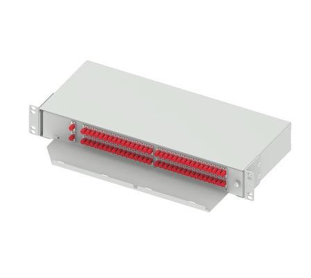 Sub-ODF de 19 pouces FC UPC Swing Fiber Optic Patchpanel pour le séparateur de fibre optique réseau