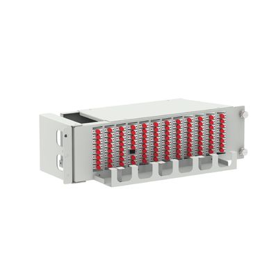 Équipement de fibre optique de 19 pouces-UPC de type 96 cœurs Swing Optical Patchpanel pour le réseau ODN
