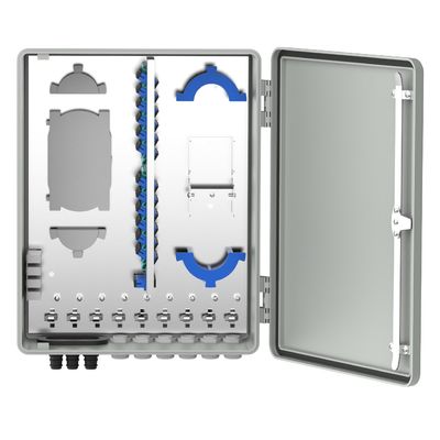 5 fois meilleur 48 cœurs FTTH boîte de terminaux en fibre optique extérieure pour réseau LAN filaire