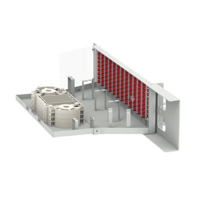 Équipement de fibre optique de 19 pouces-UPC de type 96 cœurs Swing Optical Patchpanel pour le réseau ODN