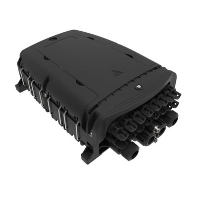 Dimension extérieure 378*255*116 16 cœurs Boîte de terminaison à fibres optiques IP65 pour FTTH FTTX