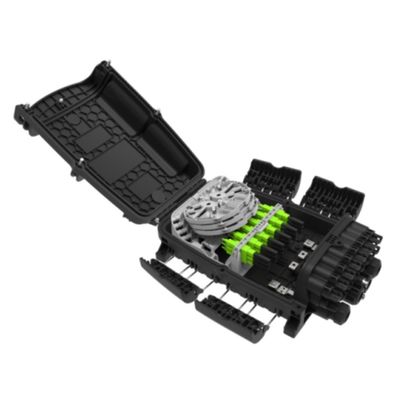 Dimension extérieure 378*255*116 16 cœurs Boîte de terminaison à fibres optiques IP65 pour FTTH FTTX