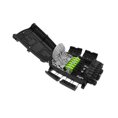 Dimension extérieure 378*255*116 16 cœurs Boîte de terminaison à fibres optiques IP65 pour FTTH FTTX