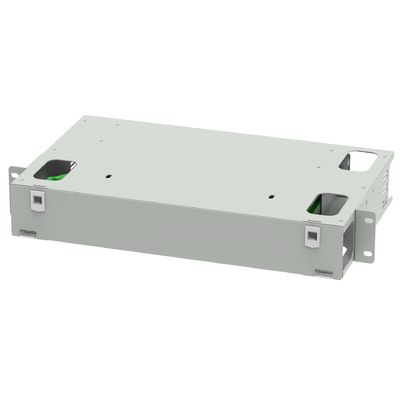 24 Port FC Type Distribution de fibre optique Panneau de patchage Équipement à fibre optique avec 5 temps