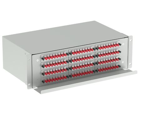 FC Type 96 Ports Patchpanel de distribution de fibre optique pour le réseau dans le centre de données FTTX
