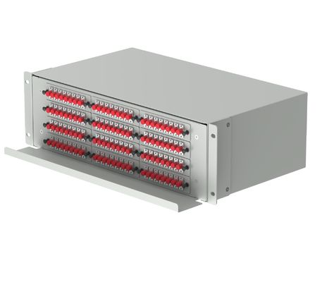 FC Type 96 Ports Patchpanel de distribution de fibre optique pour le réseau dans le centre de données FTTX