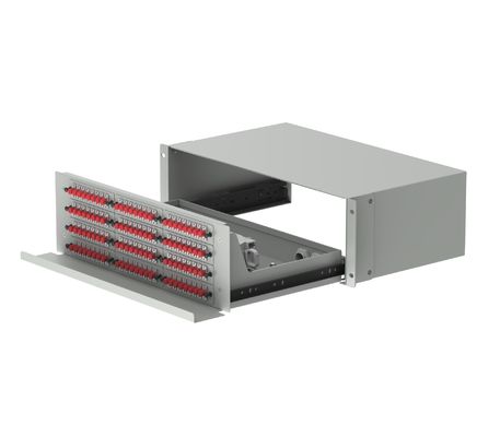 FC Type 96 Ports Patchpanel de distribution de fibre optique pour le réseau dans le centre de données FTTX