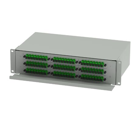 SC UPC Connector Patchpanel de distribution de fibres optiques pour le réseau FTTH dans un centre de données