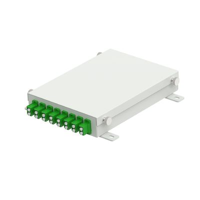 8 boîtes de bornes à fibres optiques pour la distribution en réseau et FTTH dans l'acier laminé à froid