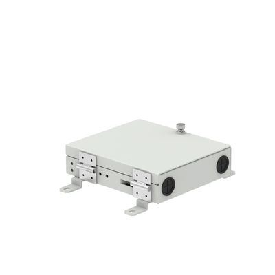 RAL 7035 4 cœurs LC UPC boîte de borne à fibres optiques pour FTTX dans les équipements de borne FTTX