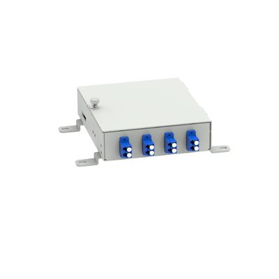 Boîte de distribution en fibre optique FTTH réseau ODN avec 4 cœurs LC type APC