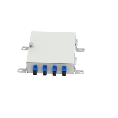 SC UPC Type 4 Cores Boîte de bornes FTTH à fibre optique pour l'infrastructure FTTH du réseau