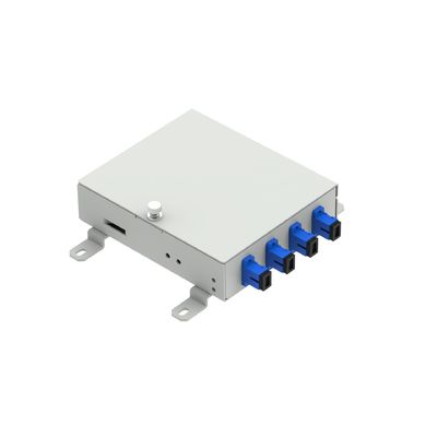 SC UPC Type 4 Cores Boîte de bornes FTTH à fibre optique pour l'infrastructure FTTH du réseau