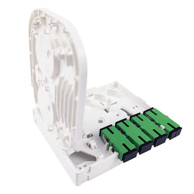 Type de connecteur SC/APC Panneau de prise de fibre optique pour connexion de réseau FTTH en intérieur