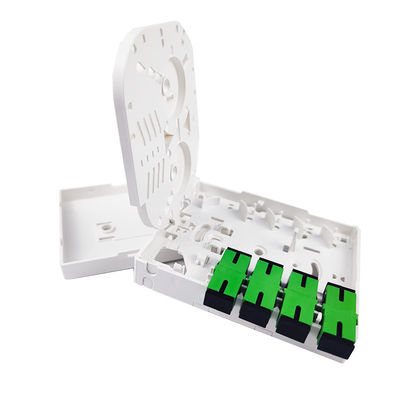 Type de connecteur SC/APC Panneau de prise de fibre optique pour connexion de réseau FTTH en intérieur