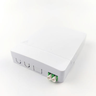 5 - Fabriqué en LC APC, panneau de prise de fibre optique en plastique pour l'intérieur dans les réseaux FTTH