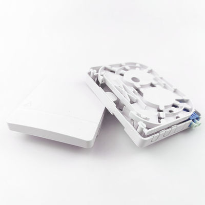 Réseau FTTH Installation intérieure 2 cœurs Panneau de prise de fibre optique avec 5