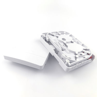 Direct 2 cœurs UPC fibre optique plaque d'appui Socket Panel FC plastique pour le réseau intérieur