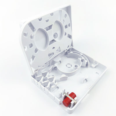 Direct 2 cœurs UPC fibre optique plaque d'appui Socket Panel FC plastique pour le réseau intérieur