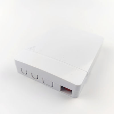 Direct 2 cœurs UPC fibre optique plaque d'appui Socket Panel FC plastique pour le réseau intérieur