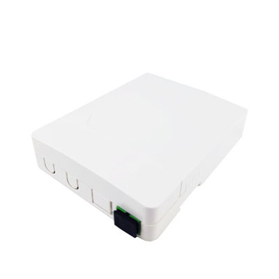 2 cœurs SC APC panneau de prise de fibre optique en plastique pour intérieur dans le réseau FTTH