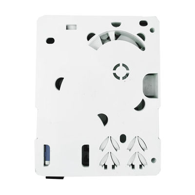 Caractéristique du réseau FTTH Utilisé 2 cœurs UPC Plastique en fibre optique Faceplate Socket Panel à l'intérieur