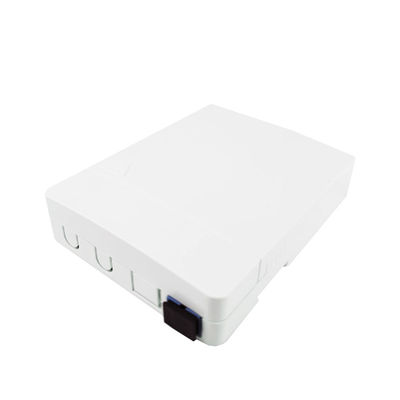 Caractéristique du réseau FTTH Utilisé 2 cœurs UPC Plastique en fibre optique Faceplate Socket Panel à l'intérieur