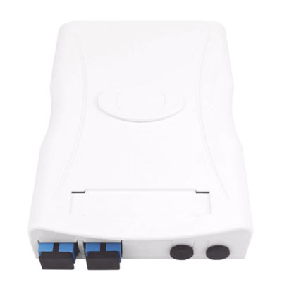 2 cœurs UPC Plastique en fibre optique Panneau de prise pour installation murale